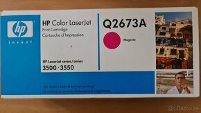 Tonery HP Color LaserJet Q2672A a Q2673A - 3