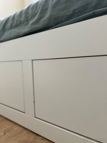 Postel Ikea Brimnes s matracmi - 3