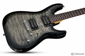 Schecter C6-Plus Charcoal Burst - 3