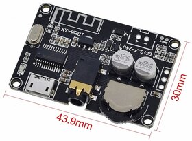 PCB bluetooth modul + diaľkové ovládanie XY-WRBT - 3