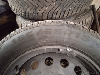 Predám zimné pneumatiky 165/65r15 - 3