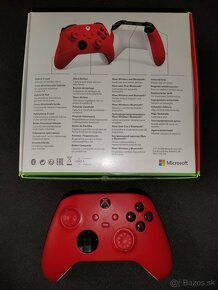 Xbox bezdrôtový ovládač Pulse Red - 3