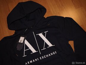 Armani Exchange pánska - chlapčenská mikina s kapucňou - 3