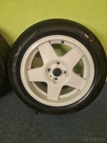 Alu 4x100 R16+pneu Continental 205/55R16 letné - 3