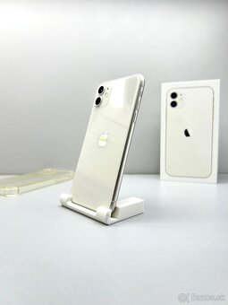 iPhone 11 WHITE NOVÁ BATÉRIA 100% TOP STAV - 3