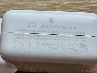 Apple USB C 30W adapter + USB C kabel 2m - 3