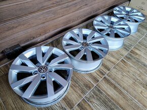 Predám originálne kolesá Volkswagen 5x112 r16 - 3