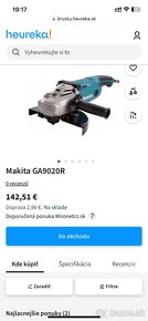 Makita ga9020r , uhlova bruska, flexa - 3