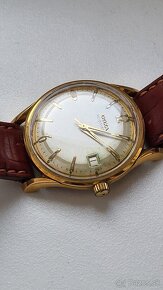 Predám vintage zlaté  14k  Doxa automatic - 3