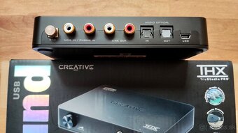 Externá zvuková karta Creative Sound Blaster X-Fi HD - 3