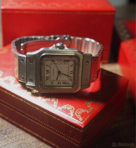 Cartier Santos Carée hodinky - 3