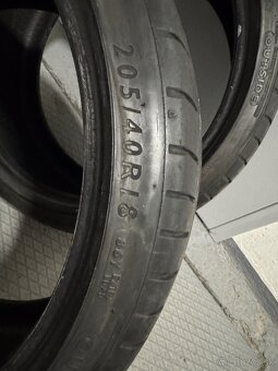 Pneumatiky 205/40 R18 2ks letne Dunlop - 3