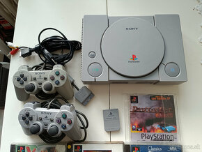 Predam hernu konzolu Playstation PS1 s hrami - 3