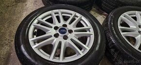 Predám letnú sadu alu disky Ford 5x108 R16, 205/55 - 3