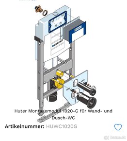 GEBERIT Komplet konstrukcia - 3