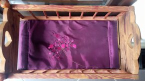 Nová drevená kolíska/posteľ
pre bábiky - 3