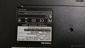 Nefunkčná Toshiba satellite pro l550-15n - 3