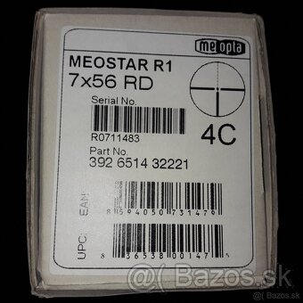 Meopta Meostar R1 7×56 RD - 3