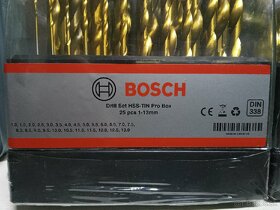 Sada vrtáků HSS-Tin Bosch - 3