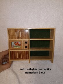 Retro nábytok pre bábiky - 3