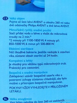 Philips Avent Parný sterilizátor do mikrovlnnej rury - 3