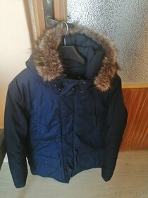 Zimná bunda s krásnou hrubou kožušinou - 3