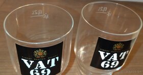 STARÉ POHÁRE WHISKY VAT 69 - 3