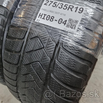 Zimné pneumatiky 275/35 R19 PIRELLI DOT4718 - 3