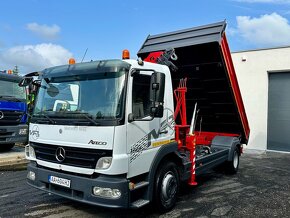 MERCEDES-BENZ ATEGO 1224 SKLÁPAČ S3 HYDRAULICKÁ RUKA KIPPER - 3