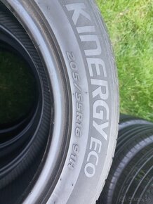 205/55/16 letne HANKOOK super stav - 3