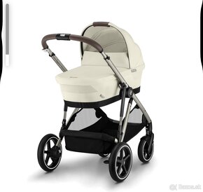 CYBEX Vanička hlboká Gazelle S Seishell Beige Gold - 3