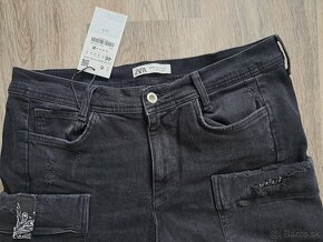 Panske ZARA cargo jeansy - 3