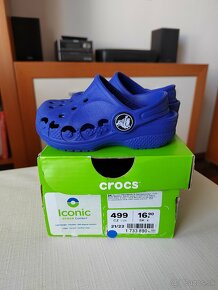 Topánky do vody CROCS - tmavomodré v.21-22 - 3