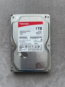 3,5" HDD Toshiba / WD 1TB - 3