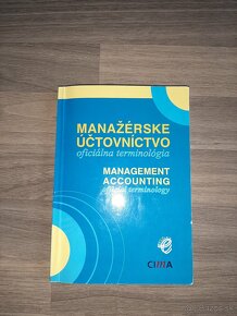 Management accounting official terminology - 3