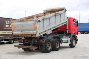 Scania R 420 CB 6X4 , TŘÍSTRANNÝ, EURO 4, RETARDER, 13m³ - 3