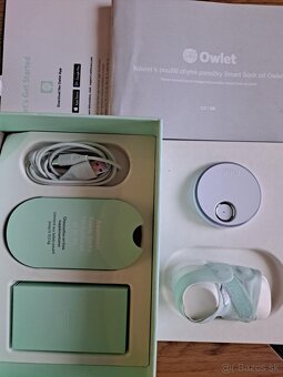 Ponožka na monitoring dychu pre bábätká: OWLET smart sock 3 - 3