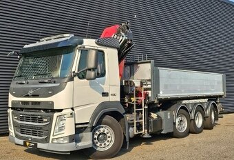 9466 Volvo FM 460 - 8x2 – Sklápěč/Valník + HR-HMF 26 t/m – E - 3