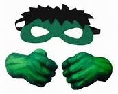 Hulk detský kostým + maska - 3