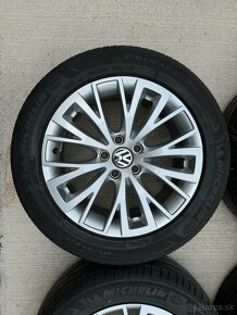 Volkswagen Passat alu disky  letné komplety 215/55 michelin - 3