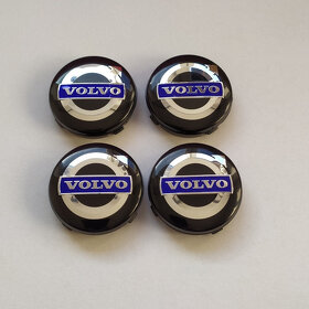 VOLVO -stredové krytky hliníkového disku 64mm - 3