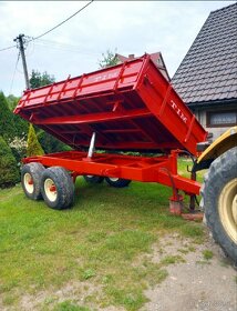 Tandemova vlecka za traktor - 8 Tona vyklop 3 strany. - 3