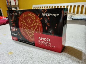 Predám grafickú kartu Sapphire NITRO+ Radeon RX 7800 XT 16GB - 3