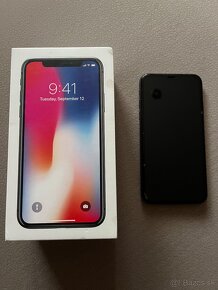 Predám - Apple iPhone X Space Gray 64GB - 3