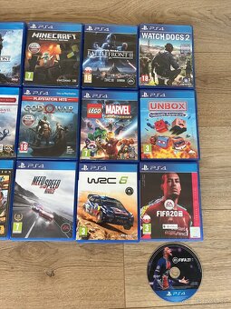 Hry na Playstation 4 - Minecraft, GTA V, FIFA, WRC 6.. - 3