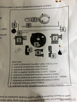 Aretačná sada VAG 1,6/2,0 TDI - 3