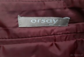 Orsay bordová kožená sukňa - 3