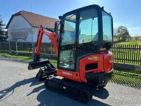 Minibagr Kubota KX018-4 hyd.podvozek + svahovka, 2014 - 3