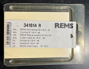 REMS rezné koliesko St. 1/8"-4" - 341614 - 3