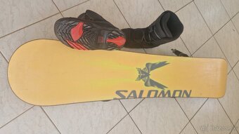 Snowboard 137cm+ boty boa system č.28 - 3